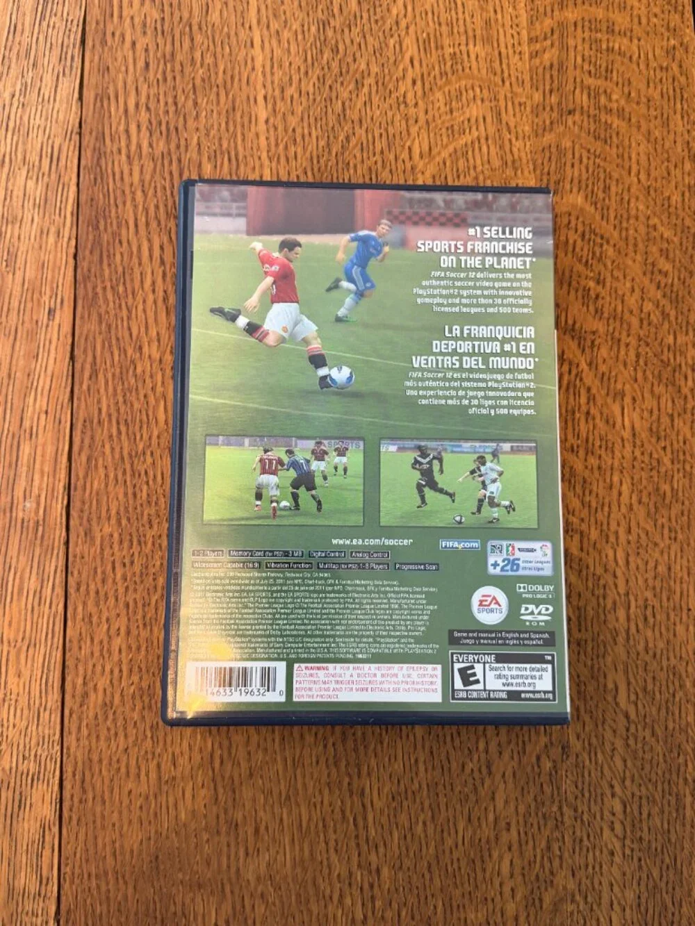 PS2 FIFA Soccer 12 Game